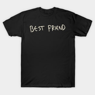 Hand Drawn Best Friend T-Shirt